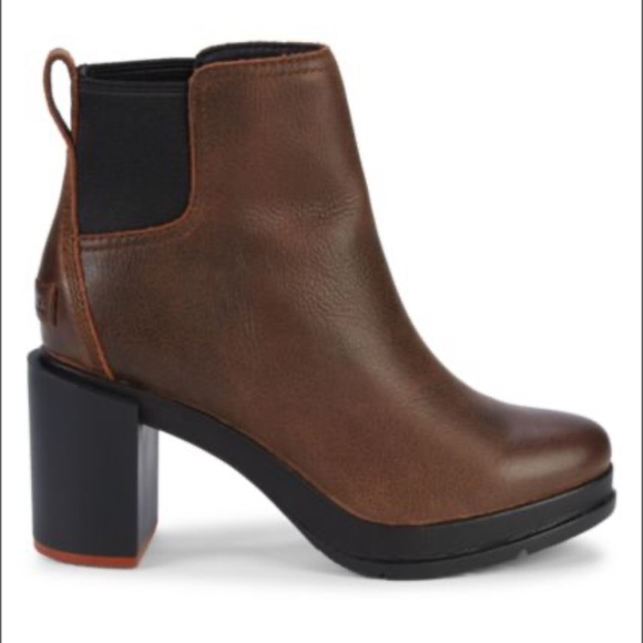 NWT Sorel Blake Waterproof Chelsea Boots in Burro Women’s Size 10.5 - Picture 1 of 5
